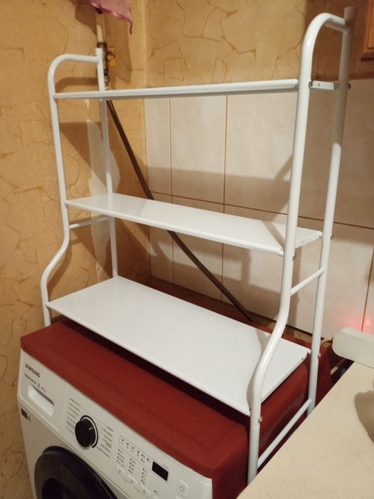 Металевий стелаж під пралку пральну стиральну машину полички органайзе