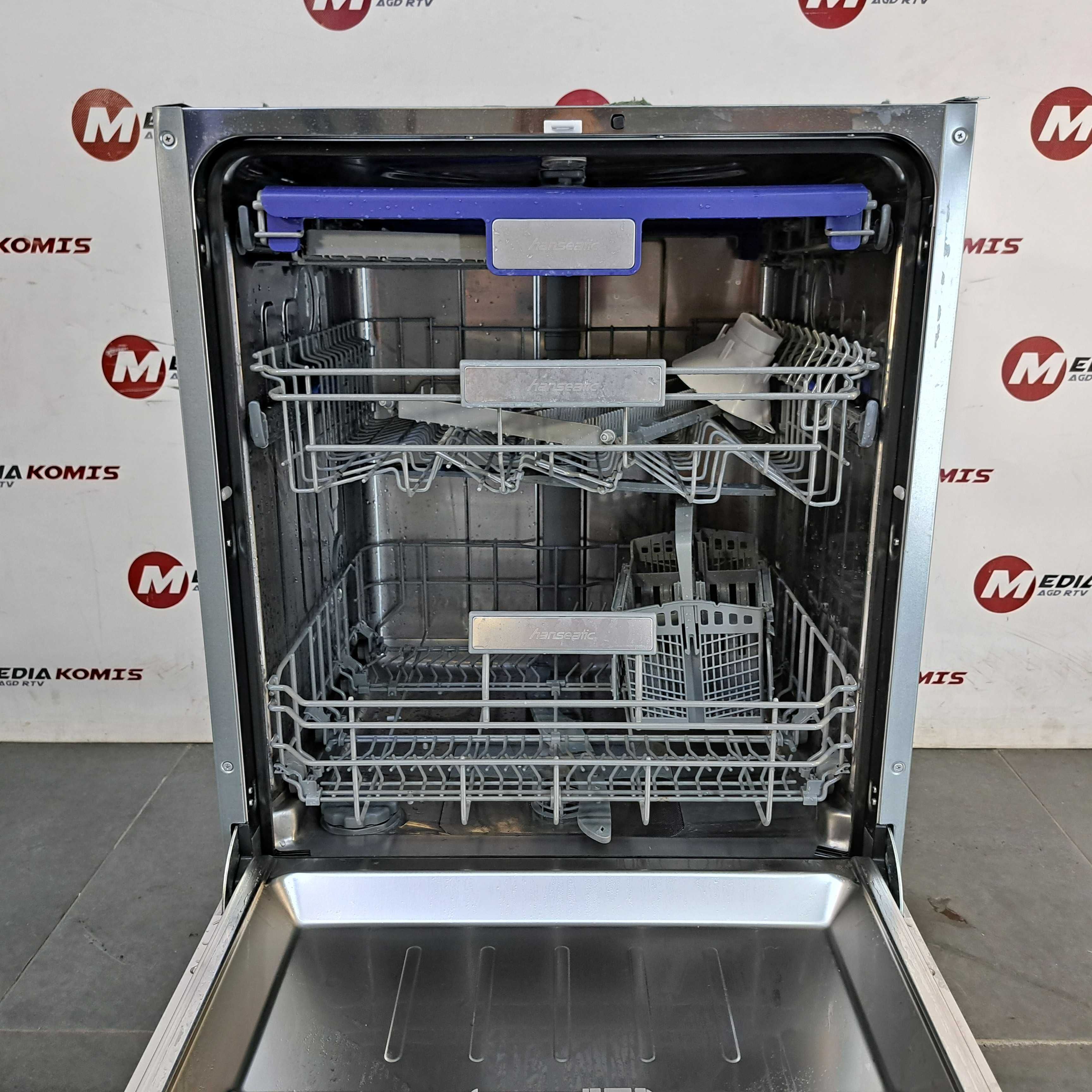 Zmywarka Hanseatic HGU6082C14T7735EI (12m-scy gwar)Klasa C/8prg/14kpl