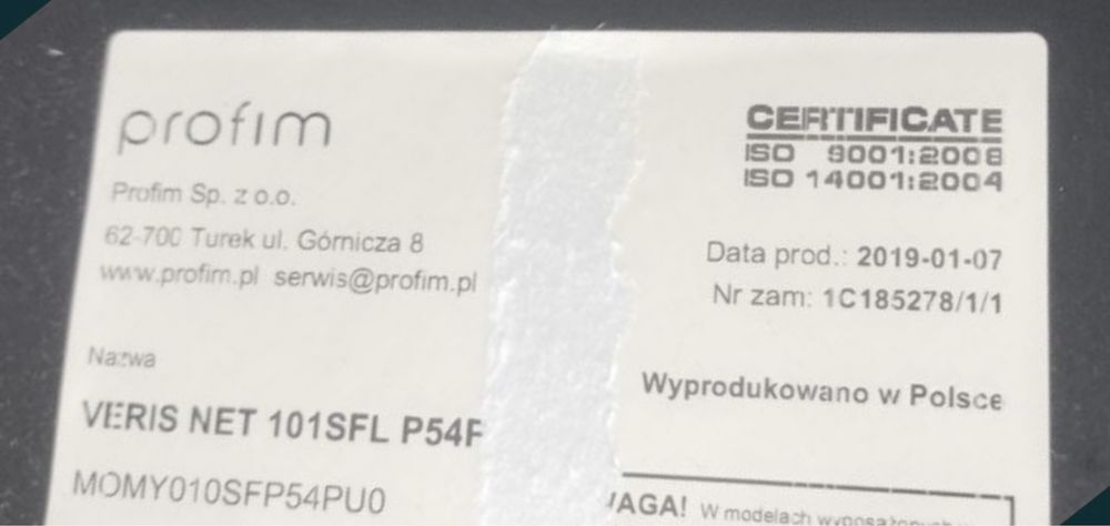 Krzesło fotel biurowy obrotowy Profim Veris Net 101SFL
