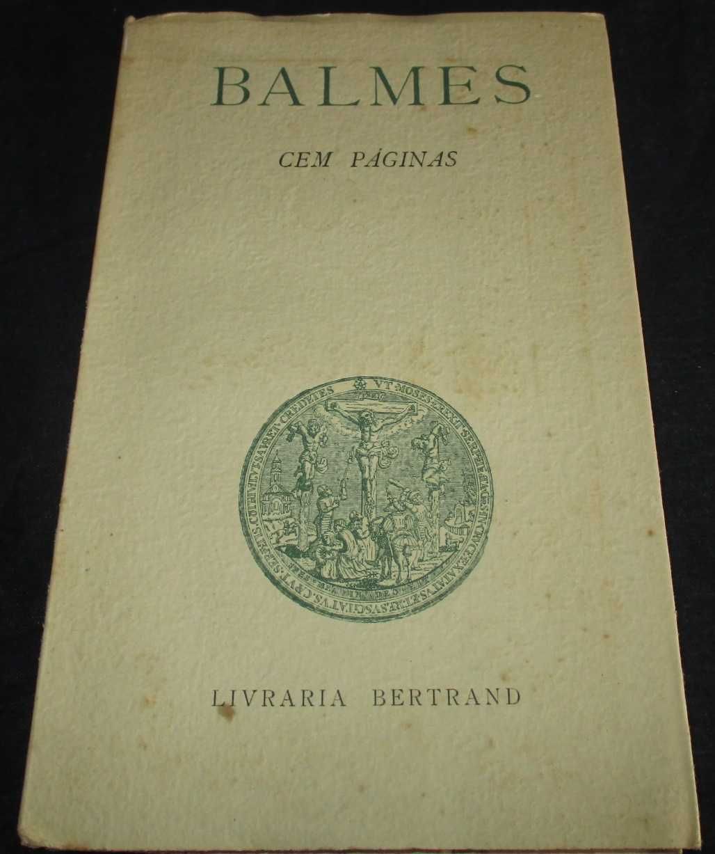 Livro Balmes Cem Páginas Numerado