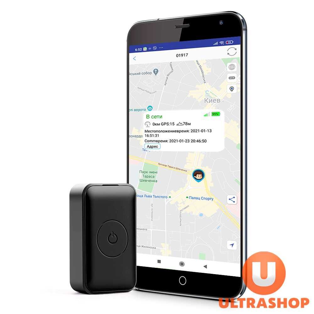 Лучший мини GPS-трекер 2025 QZT GF-30 с Микрофоном Диктофон Прослушка