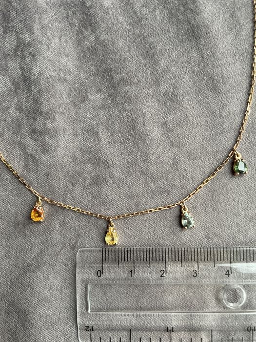 Капли сапфиров-Sapphire ombré