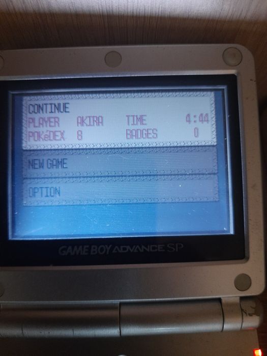 Pokemon sapphire versão usa com pilha nova