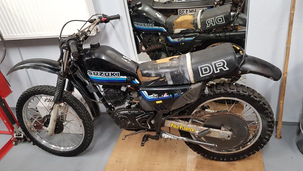 Suzuki DR 125 Cross 1982 rok