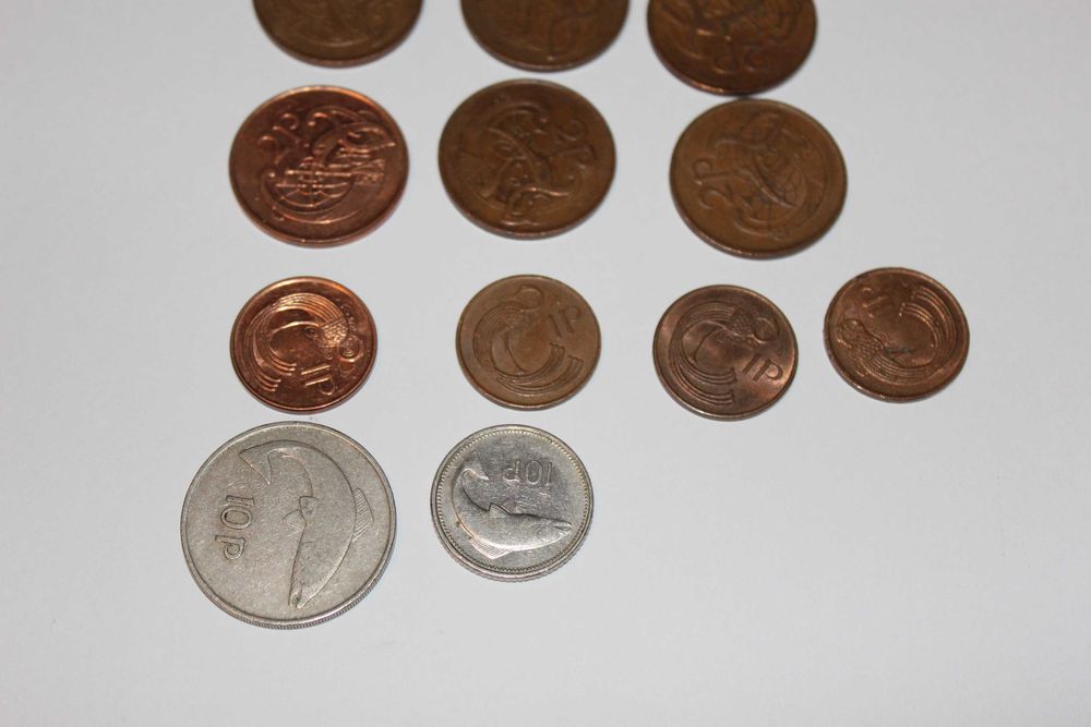 Monety obiegowe Irlandia