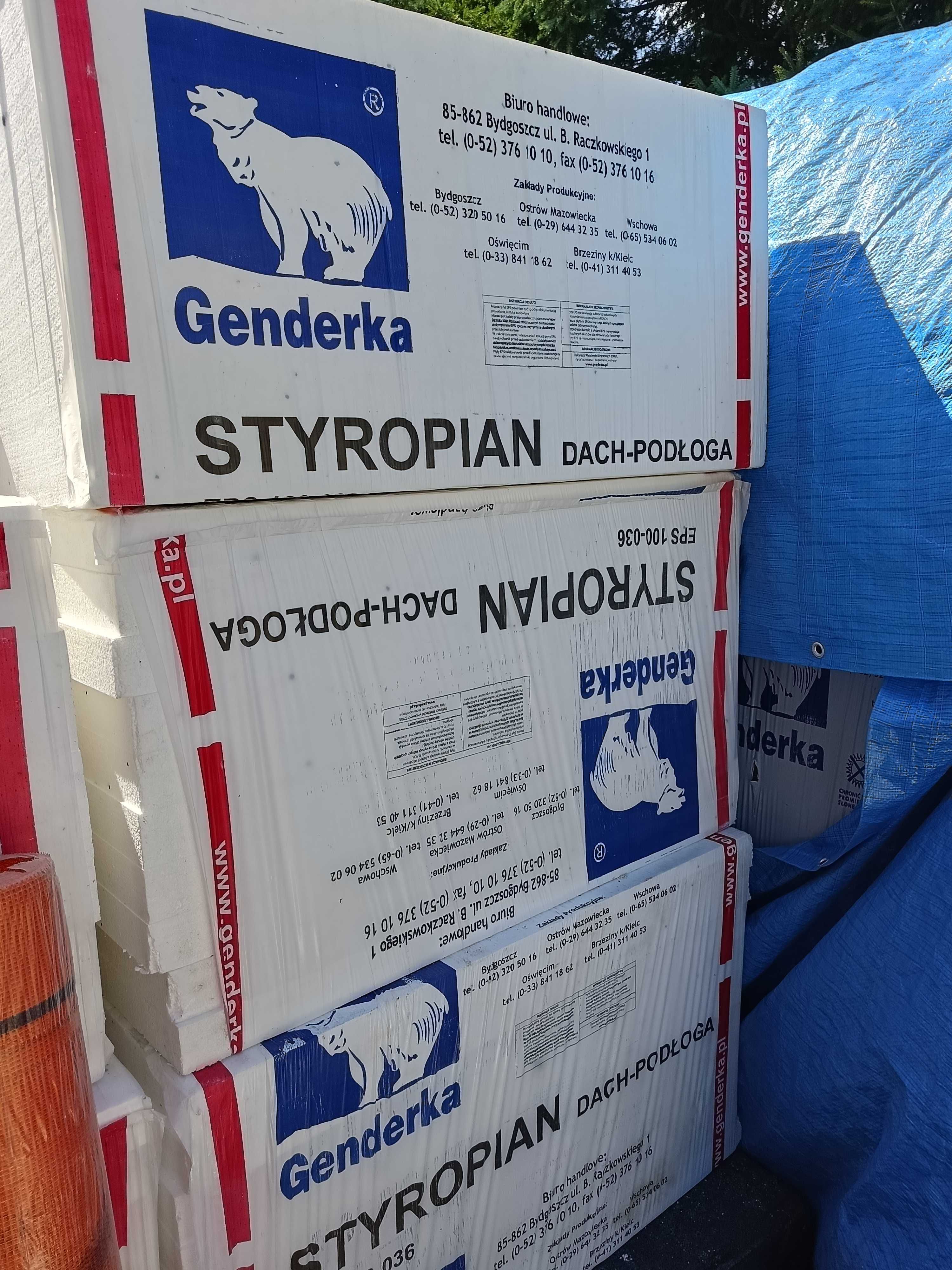 Styropian podłoga-dach 6 cm