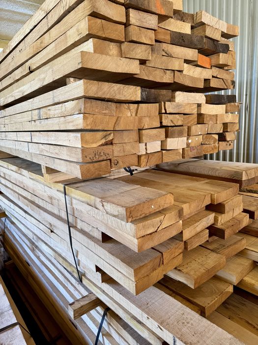 Tacica dębowa sucha 50mm obrzynana deski bale foszty dąb