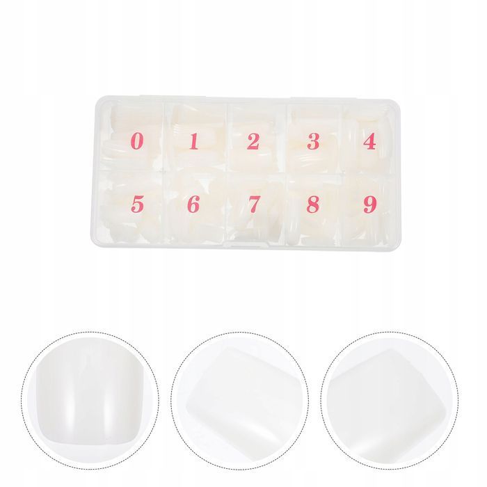 Zestaw Paznokci Nail Art Boxed