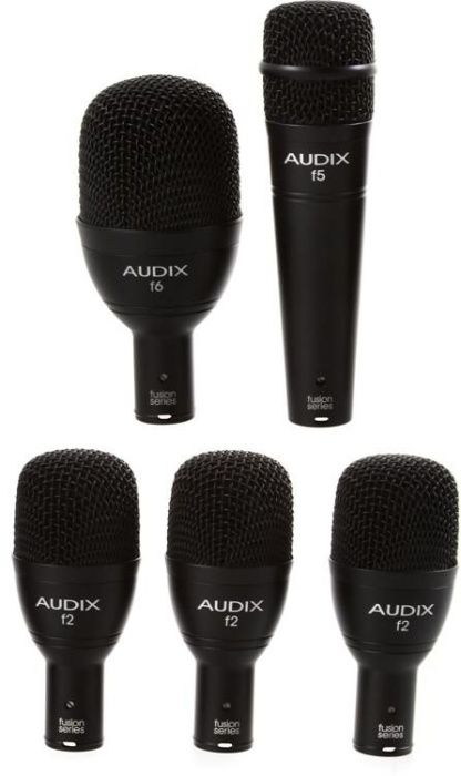 Микрофоны для барабанов Audix FP5 ADX-90 Shure Beta 98 DMK57-52 DRDK7