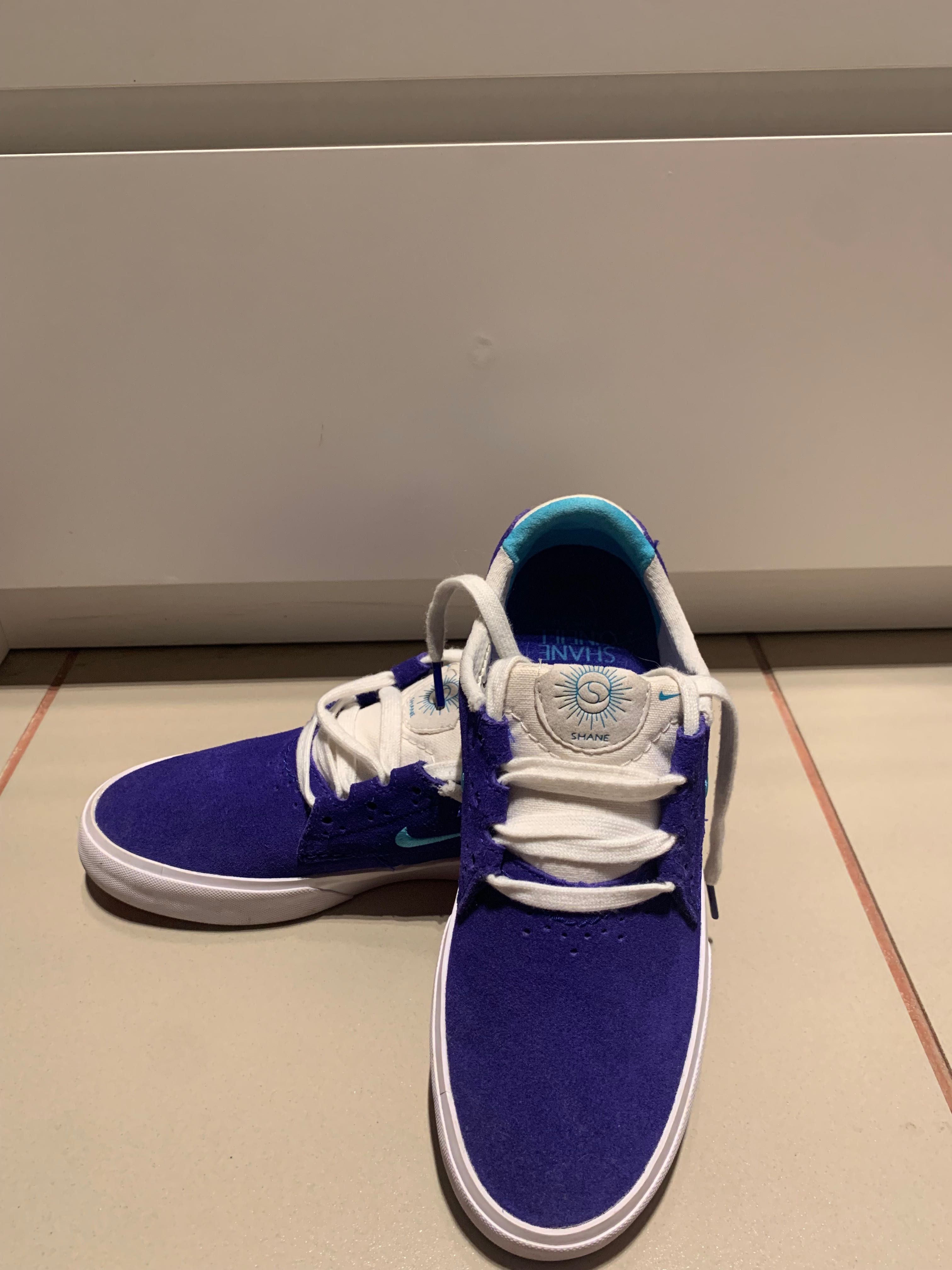 Nike SB Shane O’Neill Blue Suede Skate Shoes Sneakers US 5