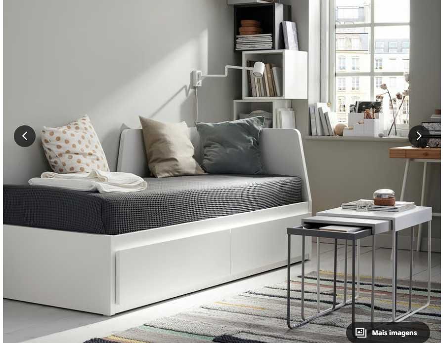 Cama Dupla Ikea Flekke