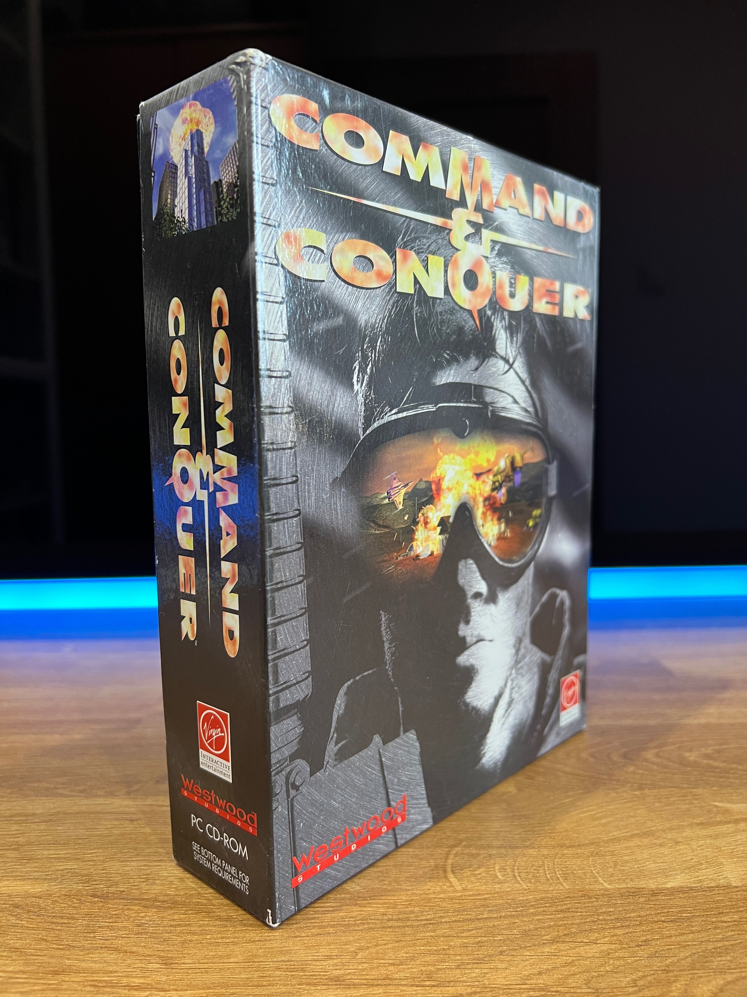 Command & Conquer 1 (PC EN 1995) Big Box kompletne premierowe wydanie