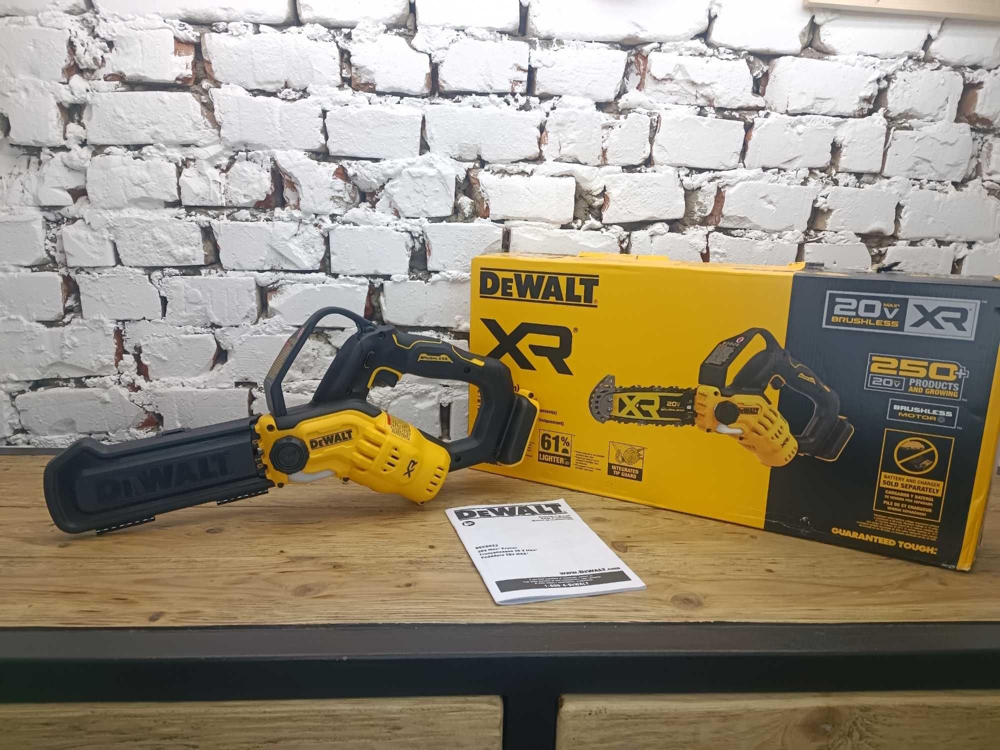 Акумуляторна ланцюгова пила DeWalt DCCS623 20V США Оригінал