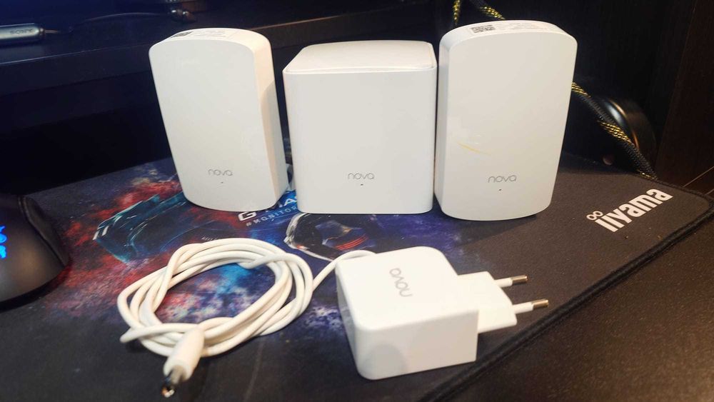 TENDA Nova 2.4 / 5 GHz 3 Pack Dual Band Router  WiFi Mesh