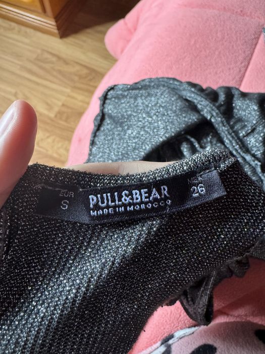 Macacao calçao prateado com brilho novo