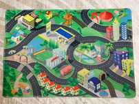 Dywan dziecięcy miasto 100x150 cm / Dywan dziecięcy ulice