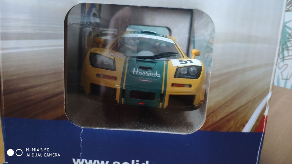 Model 1:18 McLAREN F1 GTR #51 3rd 24h Le MANS 1995, Solido