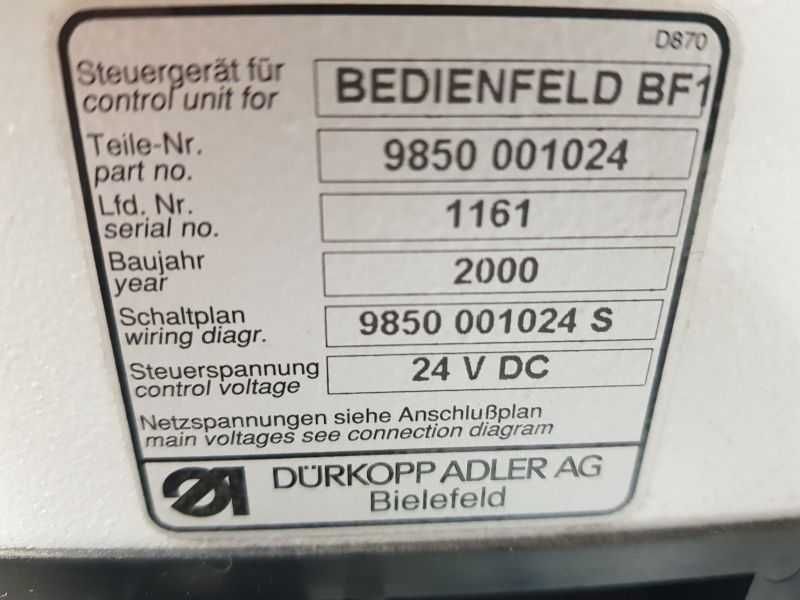 Maszyny szwalnicze automat DURKOPP ADLER 745-28 do kieszeni