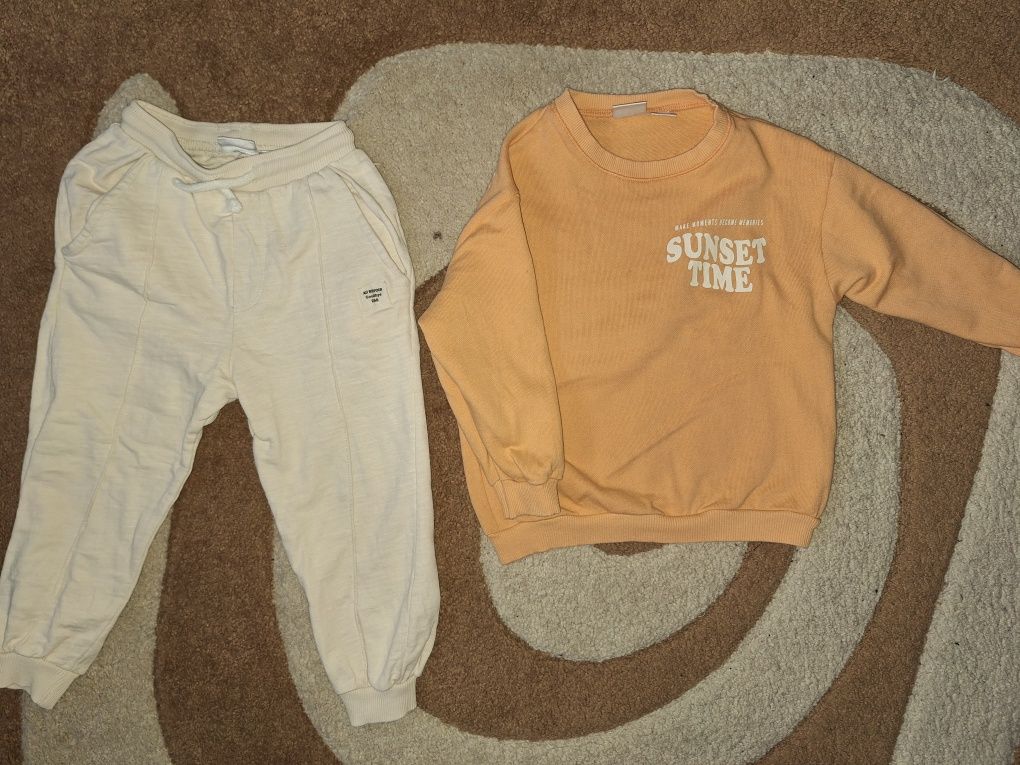 Комплект від Zara,спортивні штани і світшот, 2-3 роки
