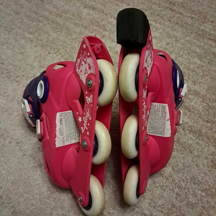 Rolki Oxelo różowe 28-30