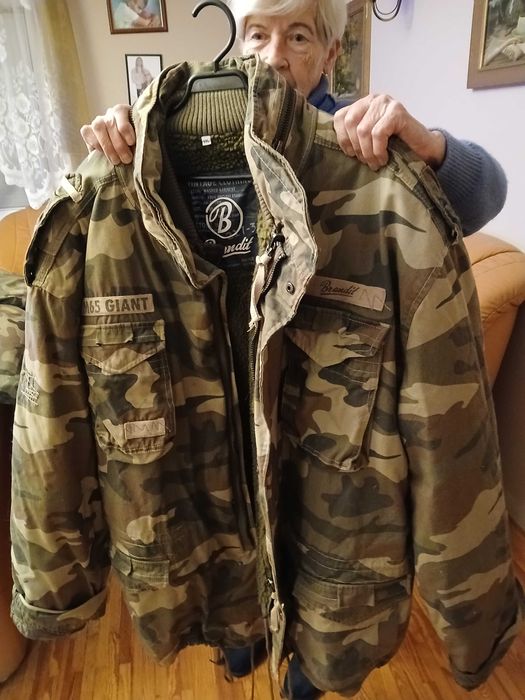 Brandit kurtka męska parka z kapturem M65 Giant rozmiar 5XL