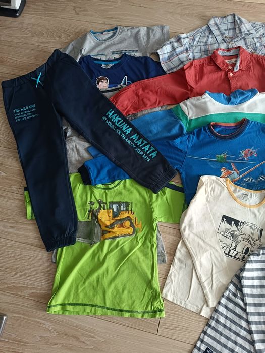 Ciuchy chłopięce rozmiar 122-128