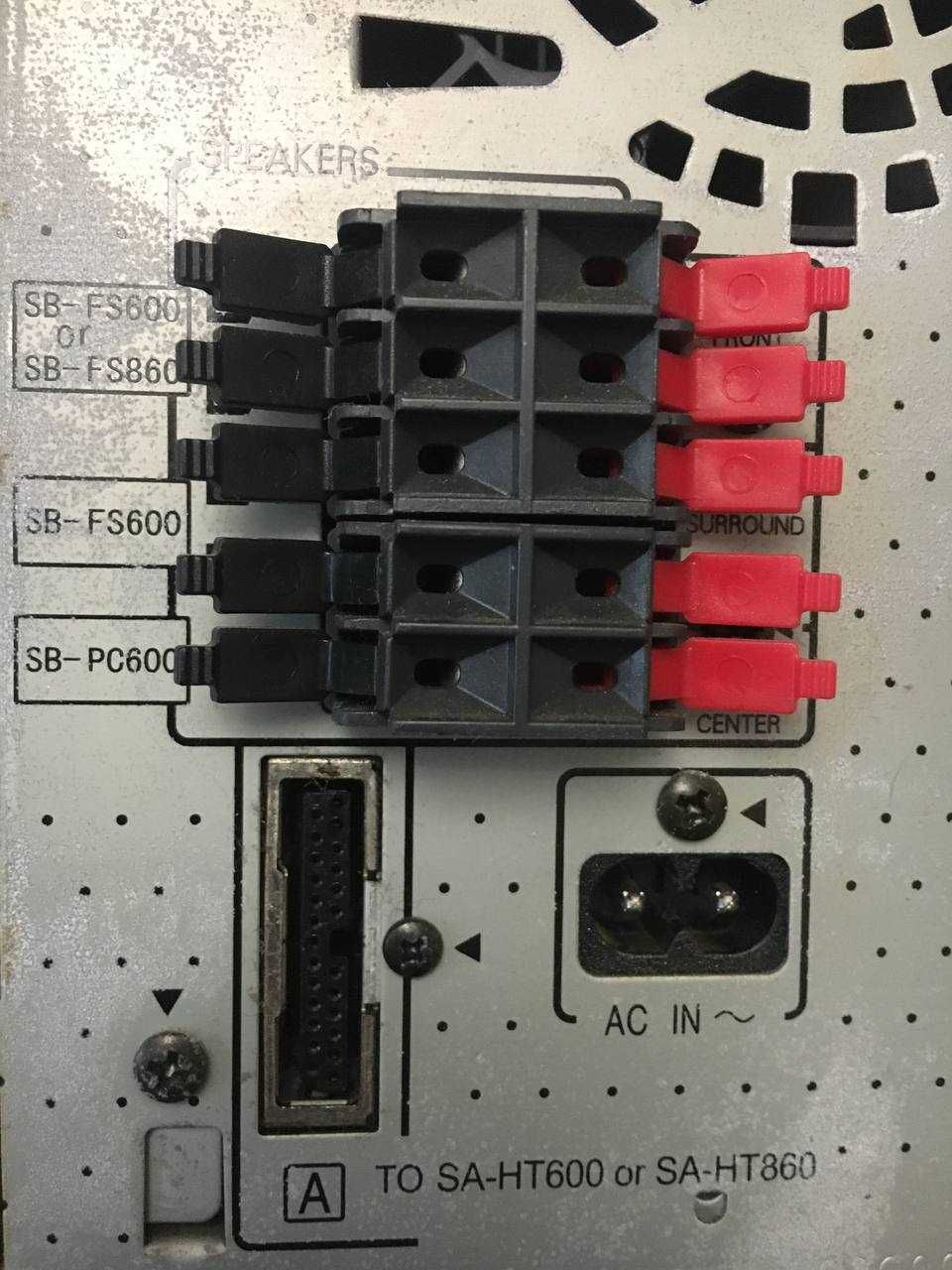 Активный саб Panasonic sa-ht 860