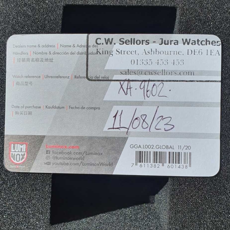 Szwajcarski zegarek automat Luminox Air Series Constellation XA.9602