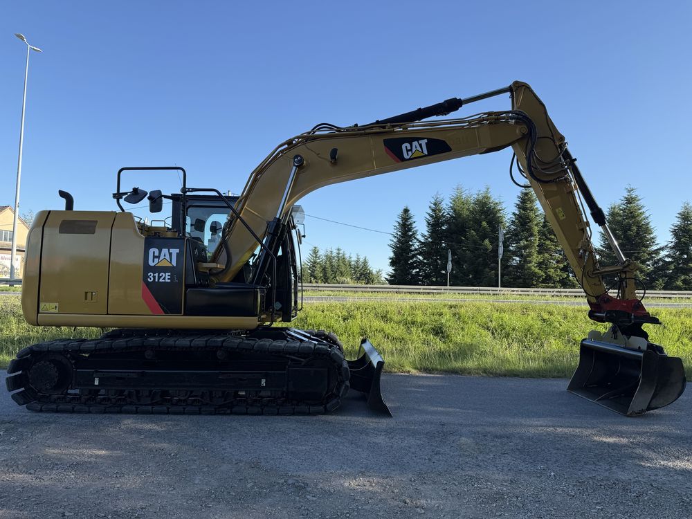Minikoparka Caterpillar CAT 312 EL z Niemiec 15ton długie ramie