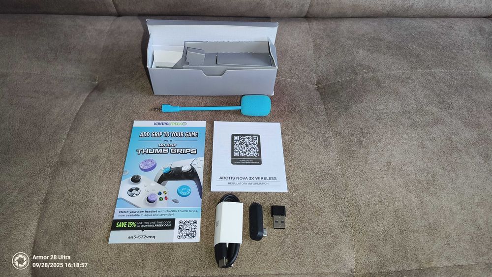 słuchawki SteelSeries Arctis Nova 3X Wireless blue (Xbox edition)