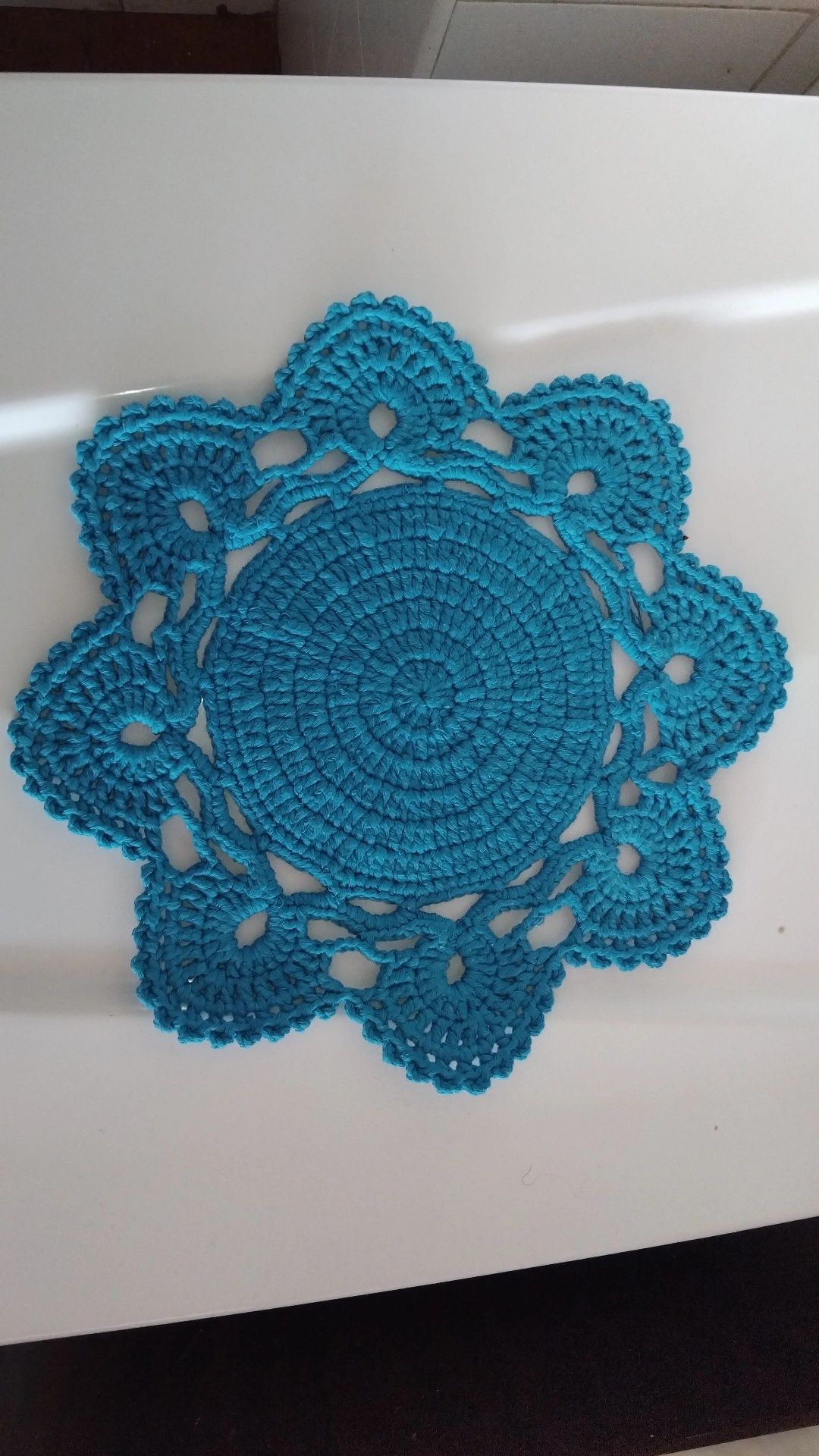 Jogo americano 6 peças de crochet