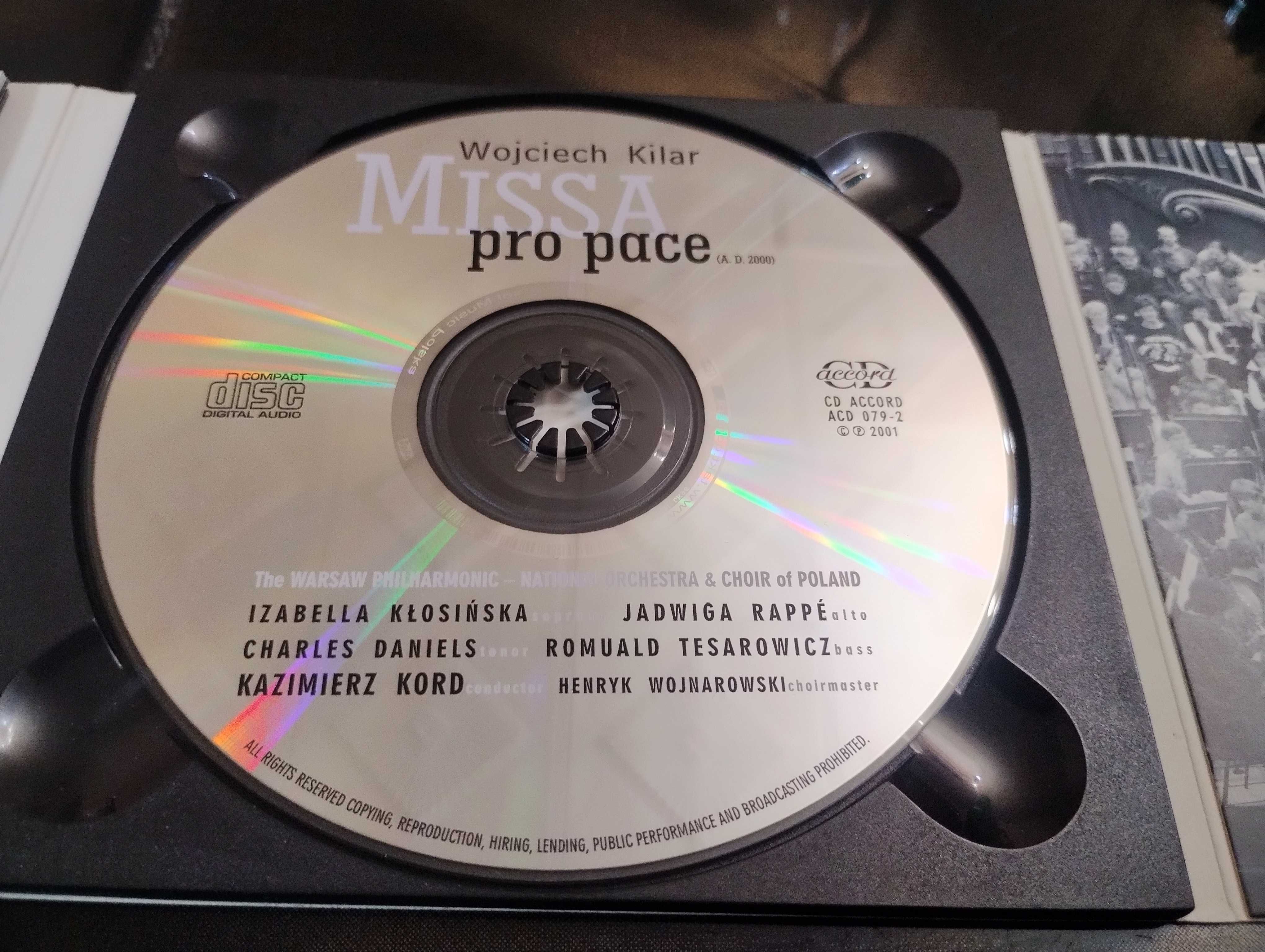 Wojciech Kilar Missa pro pace CD