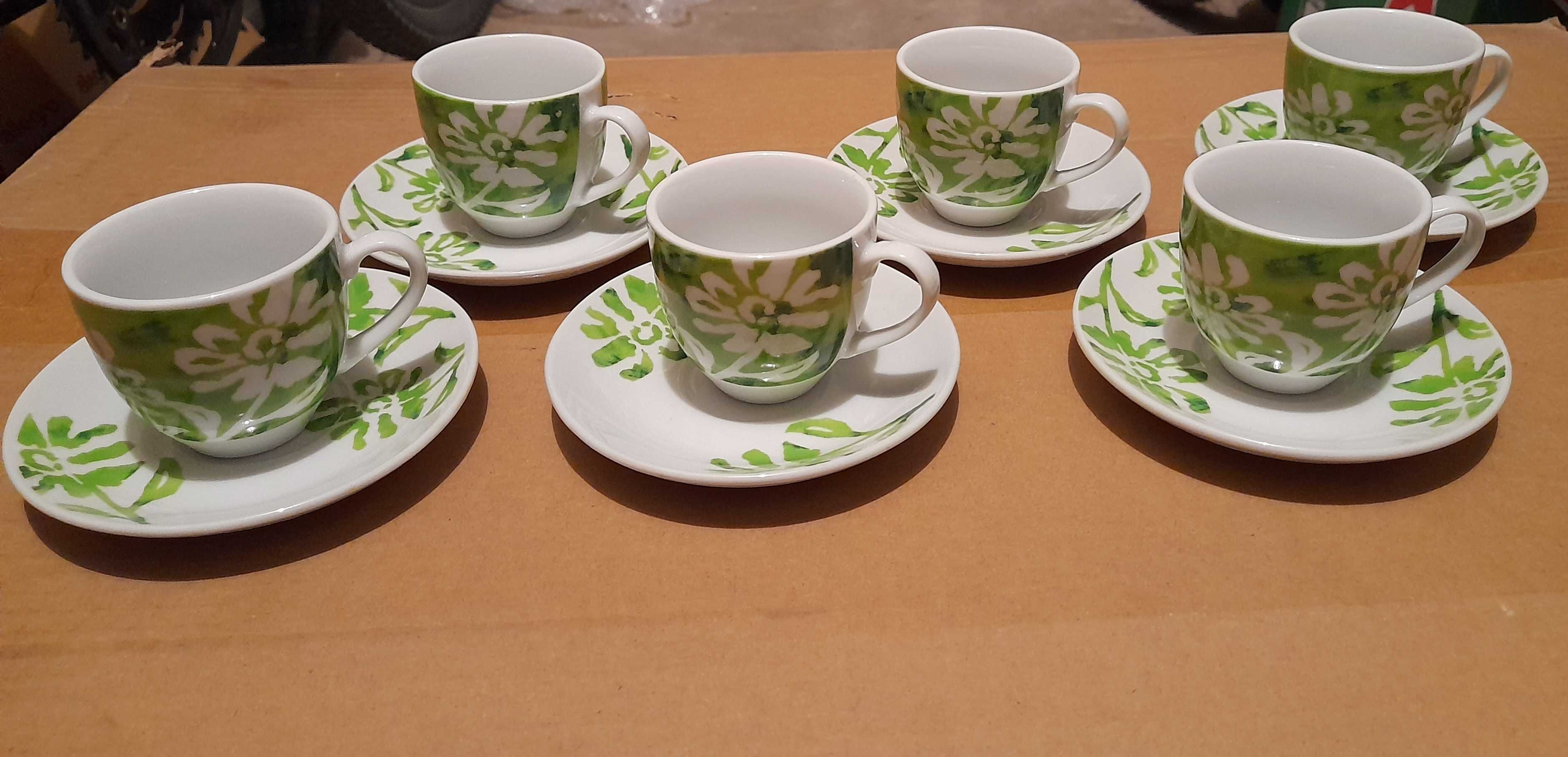Filiżanki IL CASTELL włoska porcelana !