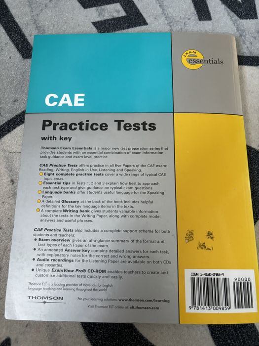 Nowa książka CAE Practice T**ts - język angielski