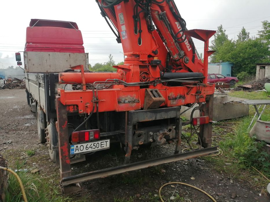 Кран маніпулятор, грузовик ,ман ф 2000