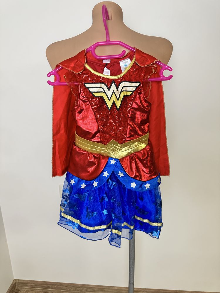 Strój przebranie na bal przebierańców wonder woman 92-98 cm tu