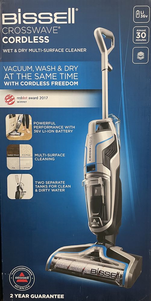 Пилосос пылесос миючий моющий Bissell CrossWave Cordless 2582N