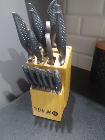 Noże zestaw TITANIUM