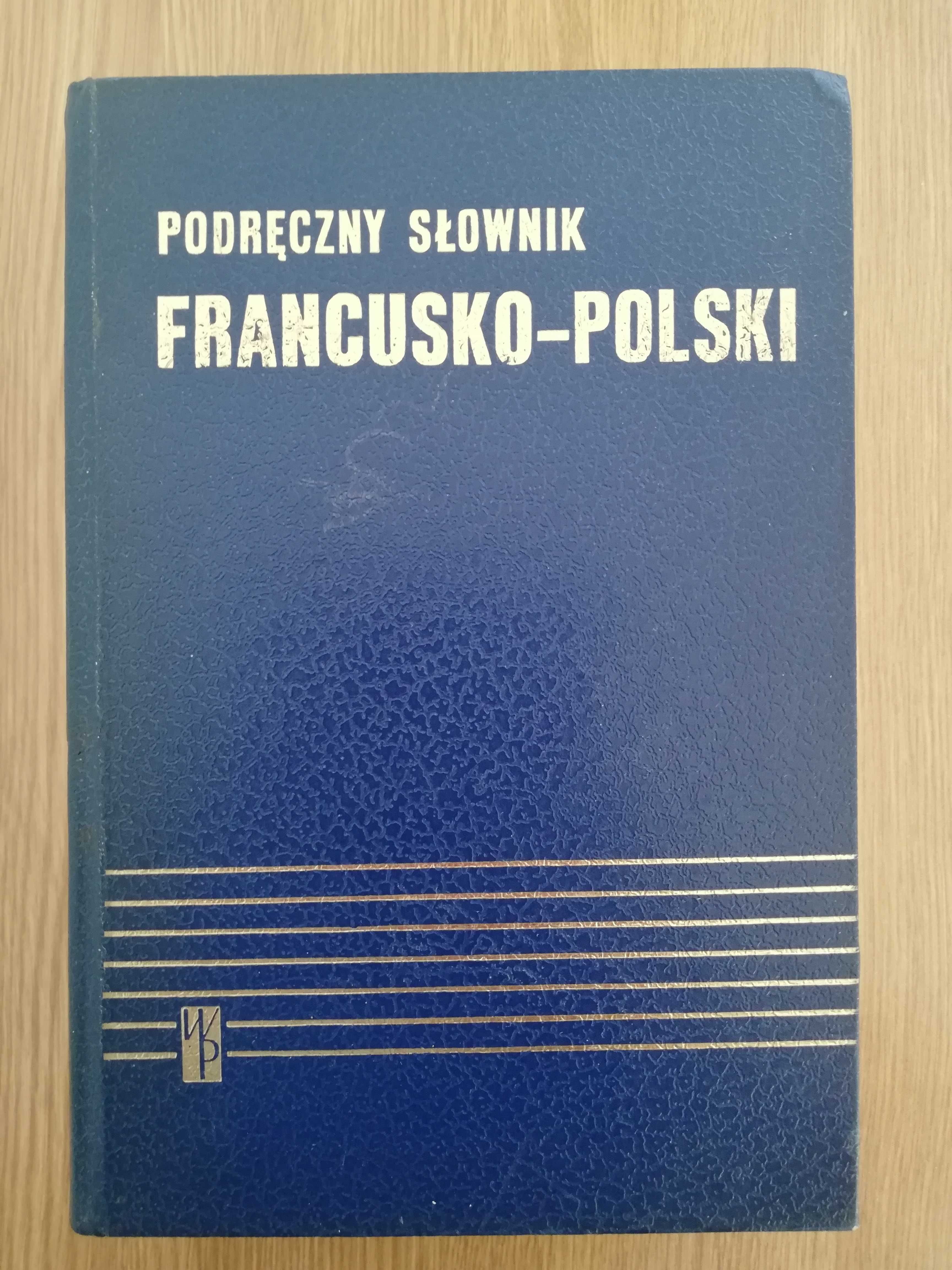 Słownik francusko-polski - Wiedza Powszechna 1987 r. 60 tys. wyrazów