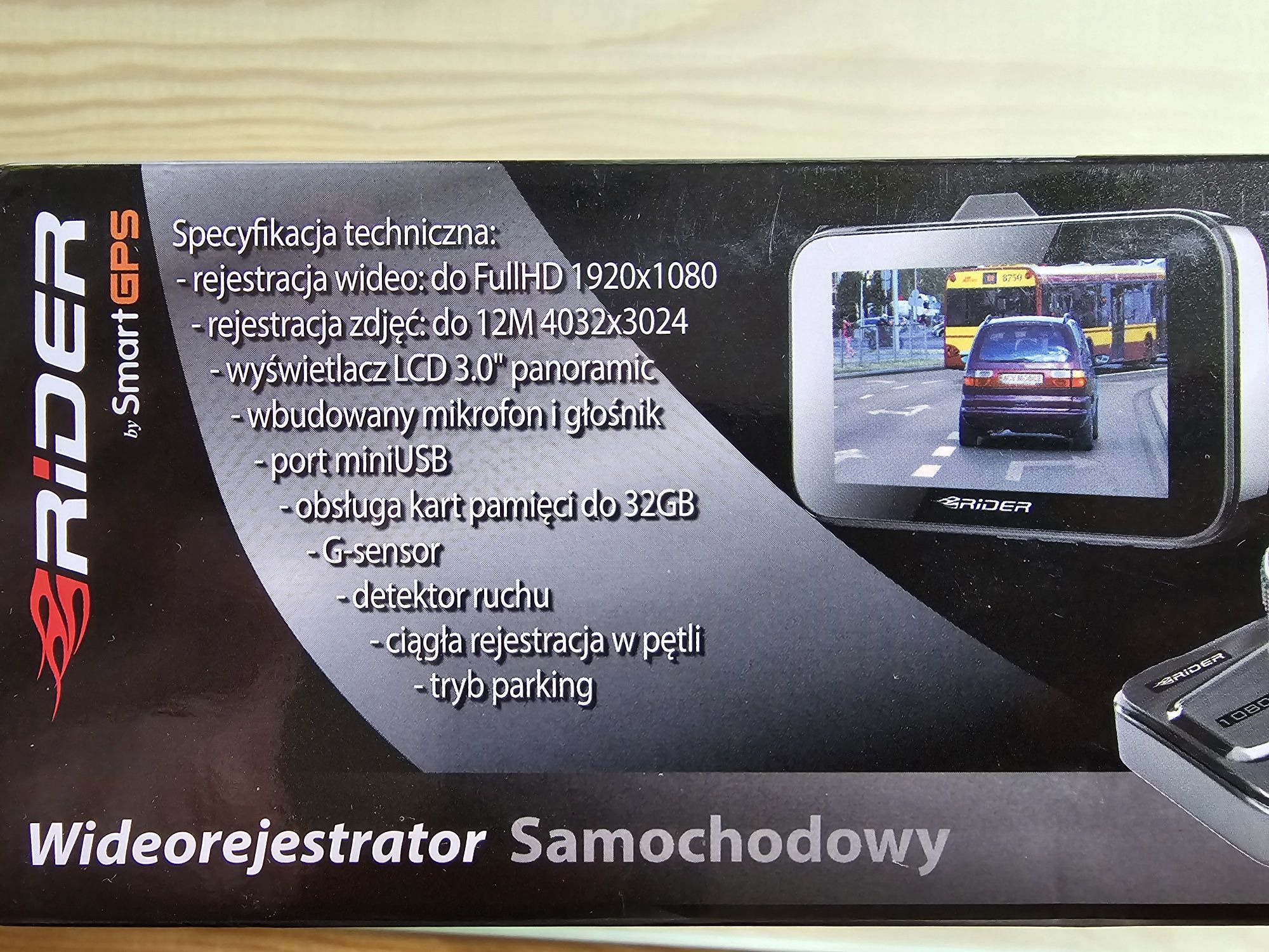 Rider Smart GPS - DVR-905 - wideo rejestrator - nowy!