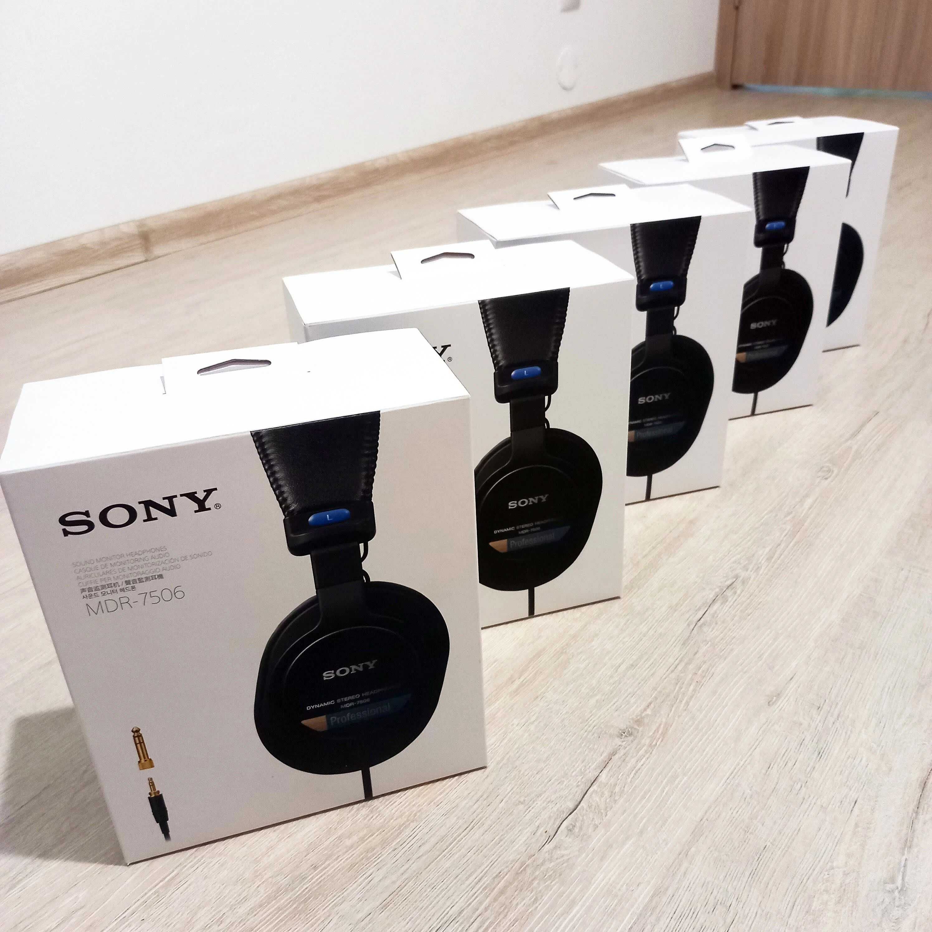 Наушники студийные Sony MDR-7506, мониторные, профессиональные