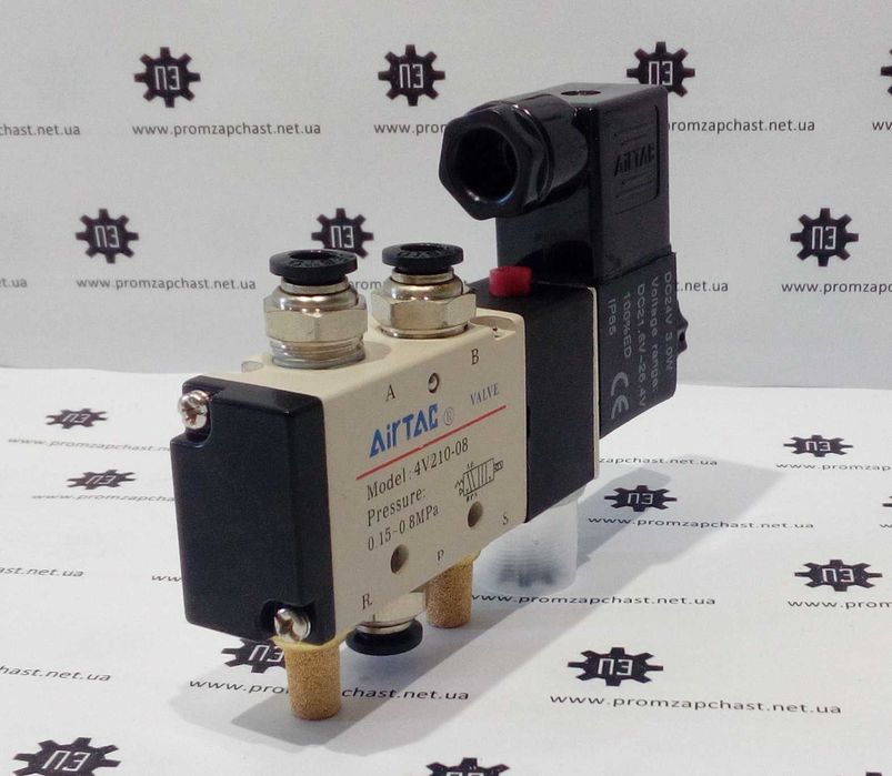 Пневматика - клапани, циліндри, фітінги, трубки