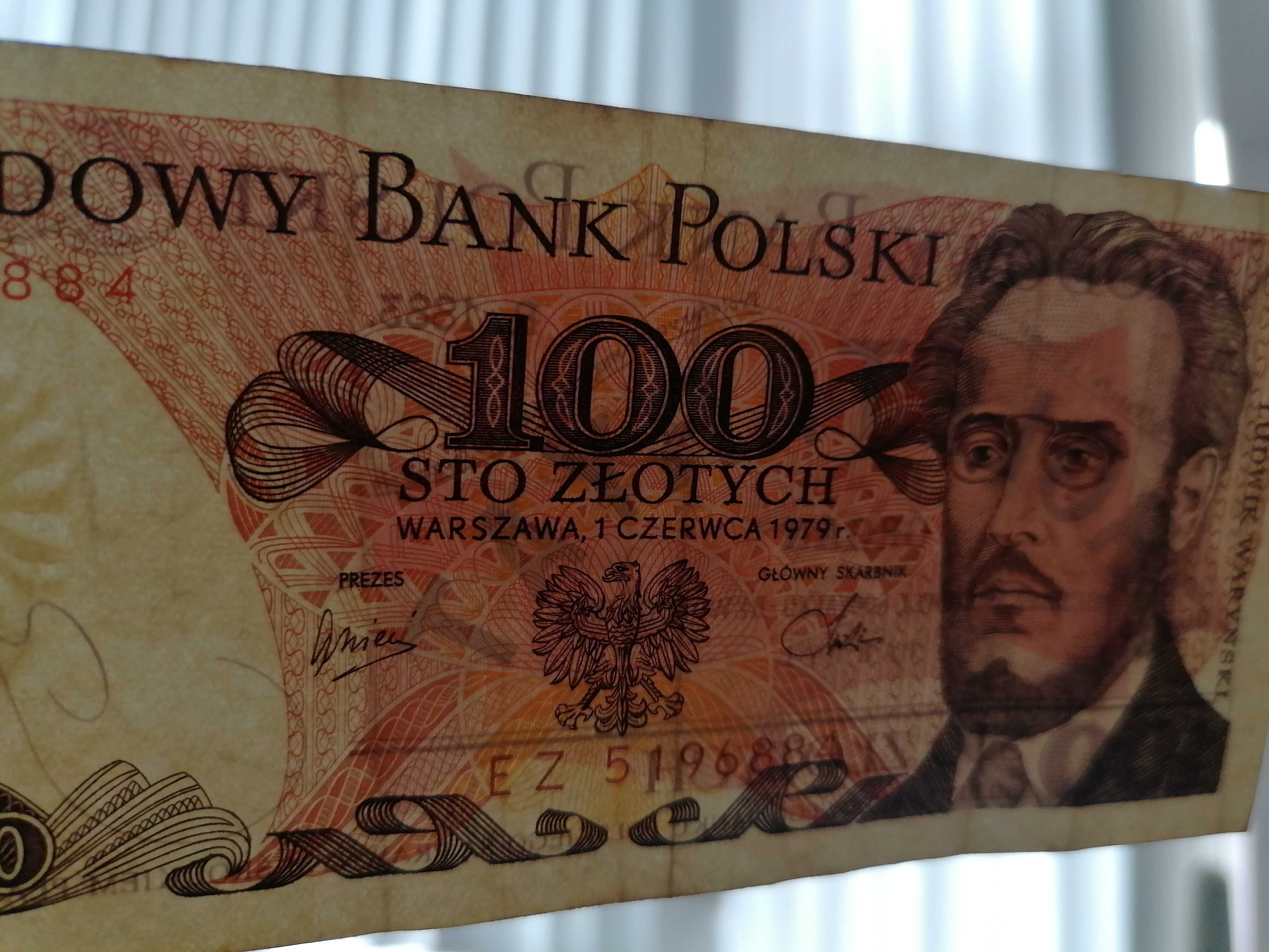 Banknoty PRL 100 zł 1979 r