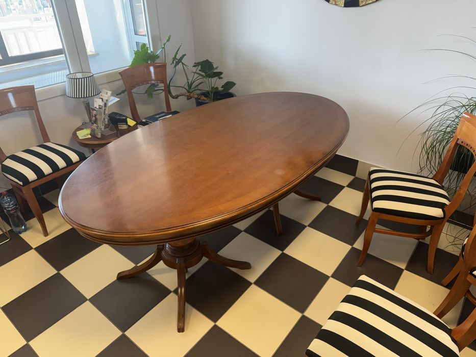 Stół drewniany 198x108 cm