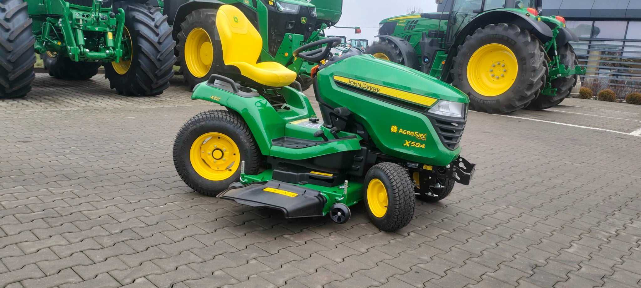 Nowa kosiarka samojezdna John Deere x584 raty 10x0%