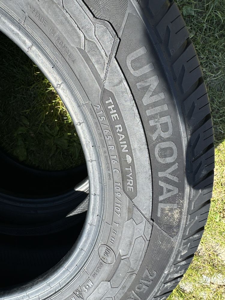 Opony 215/65R16C wzmacniane całoroczne UNIROYAL WYSYŁAMY !