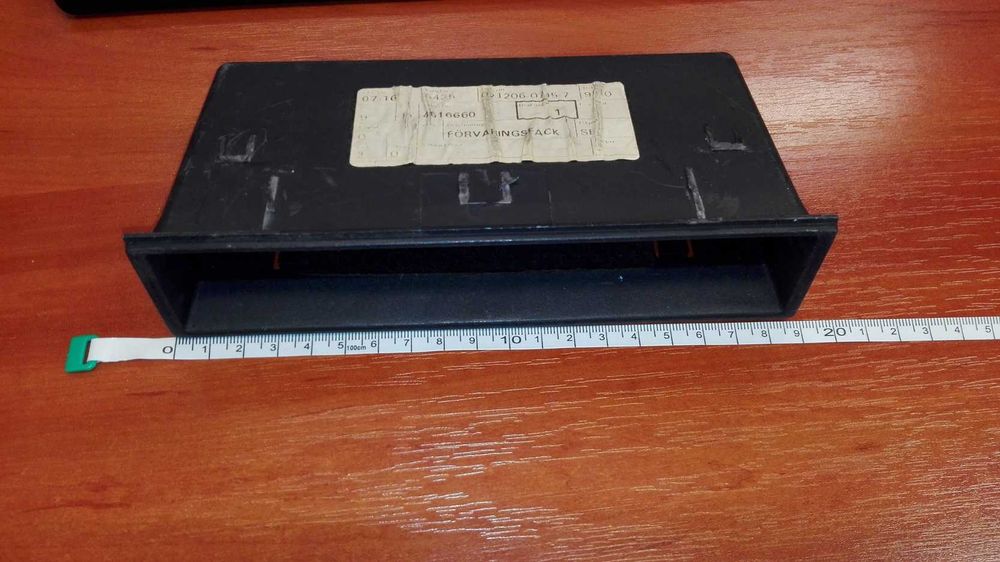 Kieszeń półka 1 DIN nad radio saab 900NG 9-3OG