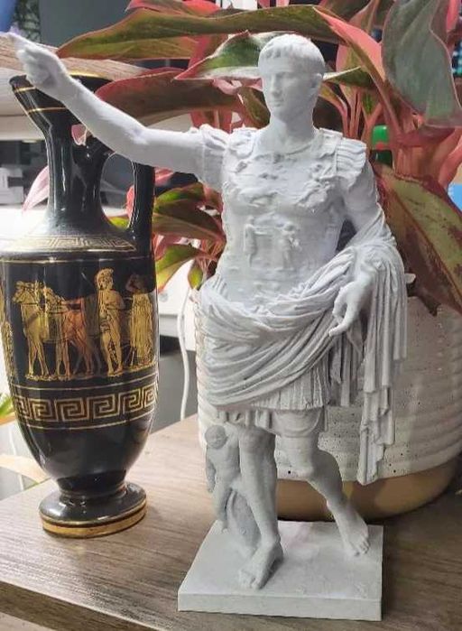 statuetka August z Prima Porto (Augustus of Prima Porta) Druk 3d PLA
