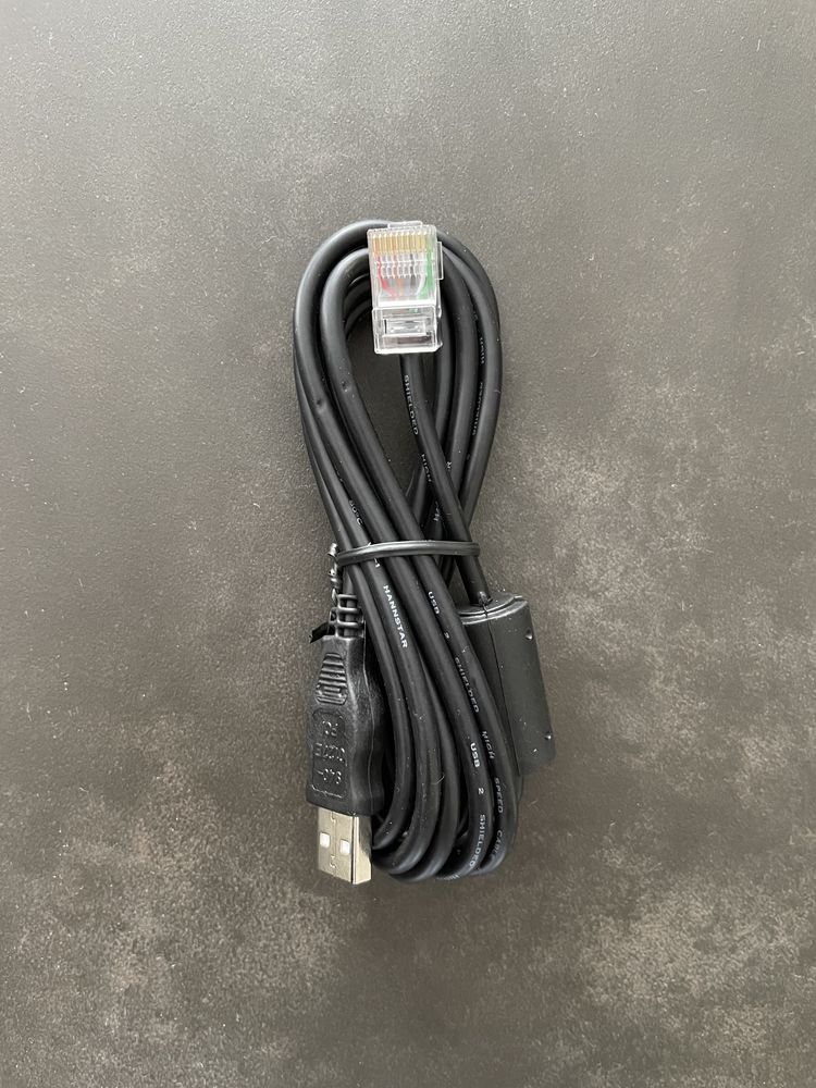 Kabel połączeniowy USB RJ.