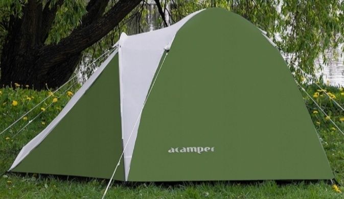 Namiot Nowy Turystyczny Kempingowy 3500mm Zielony